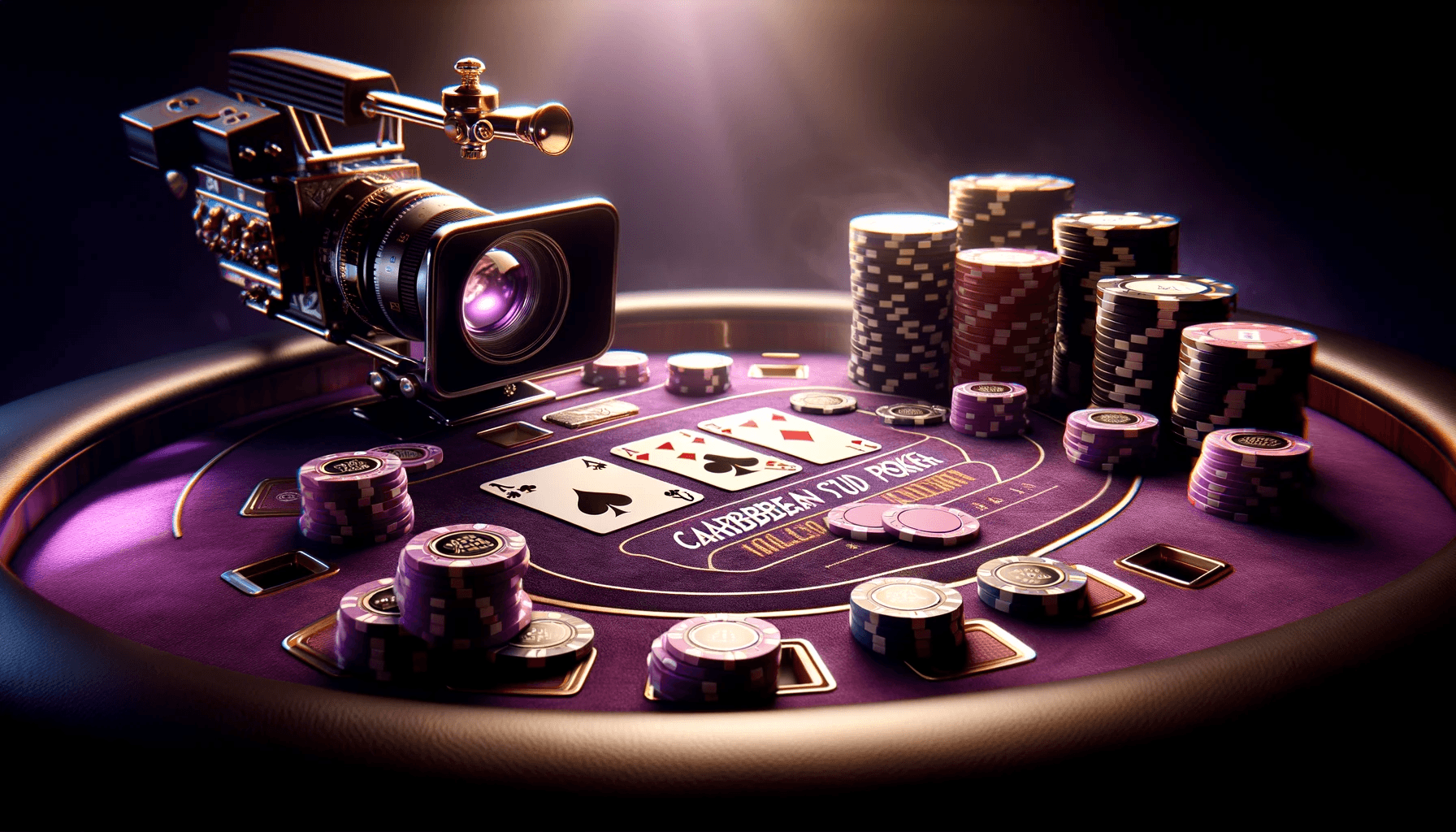 Os prós e contras de jogar online ao vivo Caribbean Stud image