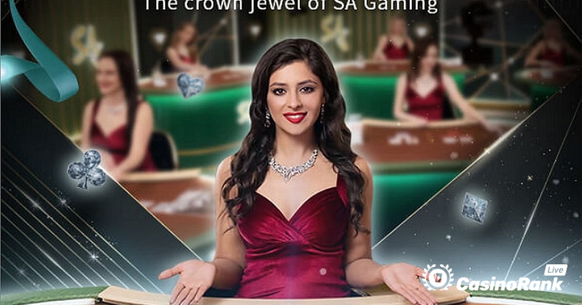 SA Gaming lança Diamond Hall com elegância e charme VIP