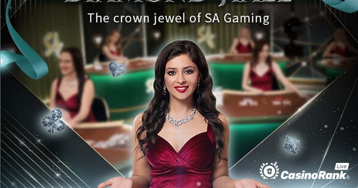 SA Gaming lanÃ§a Diamond Hall com elegÃ¢ncia e charme VIP